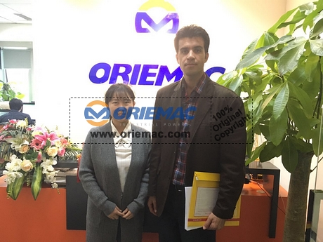 Iran Client Visited Our Office For Tractor Head and Lonking Excavator