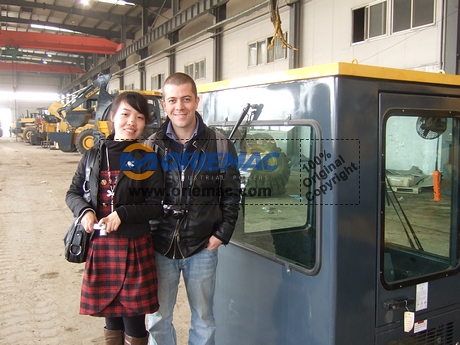 Brazilian Client Visited Changlin Factory for Wheel Loader ZL30H_2