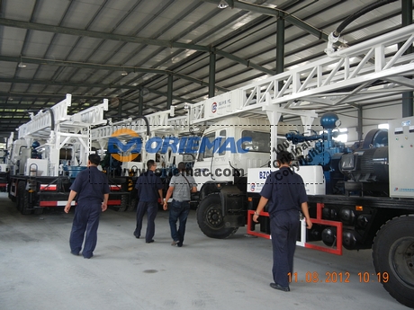 Ethiopian Client Visited Binzhou Factory for Water Well Drilling Rigs_4