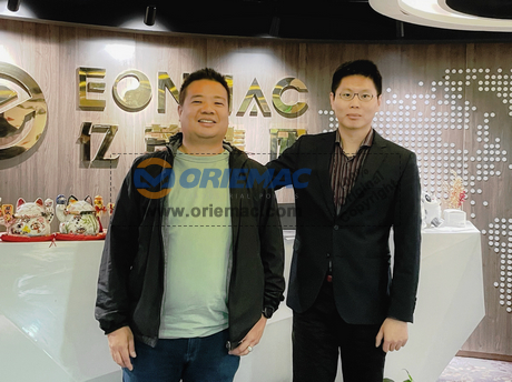 Philippines Client Visited ORIEMAC Office