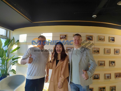 Russia Client Visited ORIEMAC Office 