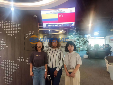 Colombia Clients Visited ORIEMAC Office