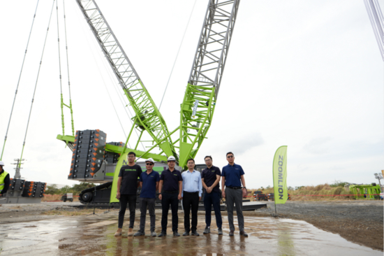 ZOOMLION ZCC11800: Largest Crawler Crane Enroute to the Philippines!