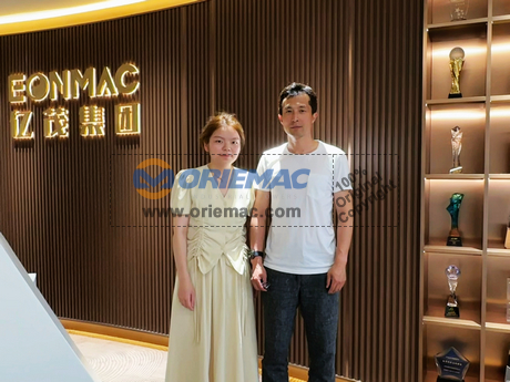 Canada Clients Visited ORIEMAC Office