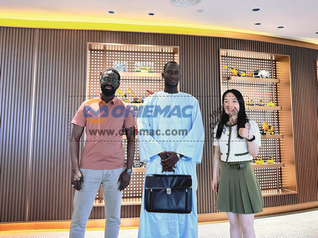 Senegal Clients Visited ORIEMAC Office