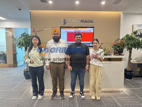 Qatar Clients Visited SINOMADA Office