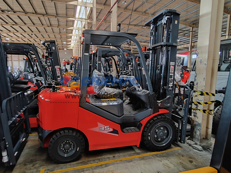 Mexico - 1 Unit HELI LPG & Gasoline CPQYD35 Forklift