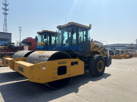 Algeria - 2 Units XCMG XP203​ Road Roller & 2 Units XCMG XS203J​ Road Roller