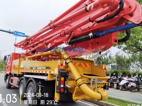Philippines - 1 Unit SANY SYM5300THBFS Pump Truck