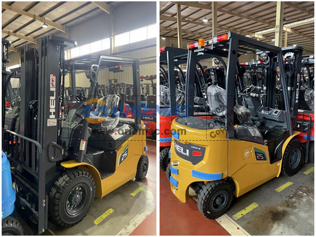 Uruguay - 5 Units HELI CPD25 Battery Forklift