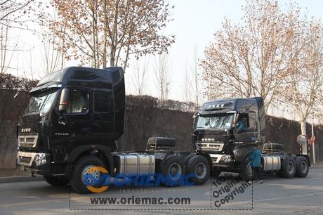 2014-12-08 Oriemac Colleagues Visited SINOTRUK Factory for Truck Cooperation_4