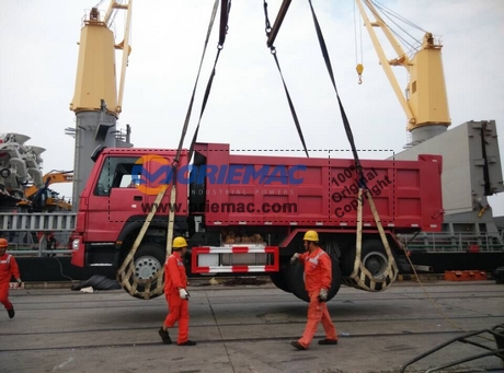 Djibouti 10 ZZ3257N3447A1 Dump Truck_3