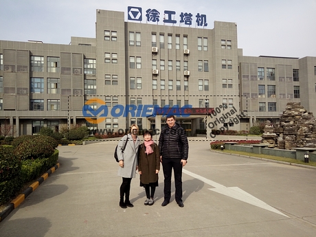 Ukraine Clients Visit Oriemac Office and XCMG Factory_3