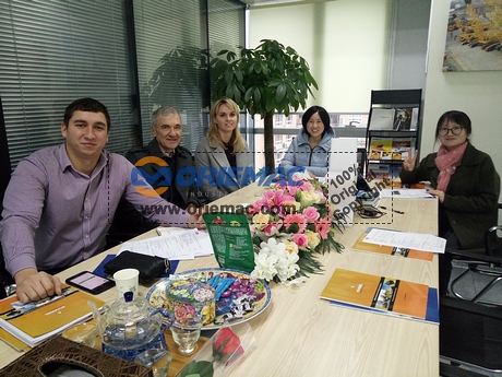 Ukraine Clients Visit Oriemac Office and XCMG Factory_6