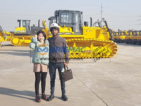 Ethiopia Customer Visit Oriemac Office and Liugong Factory For Bulldozer and Excavator_4