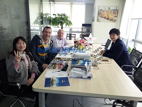 Ireland Customers Visited Oriemac Office_2