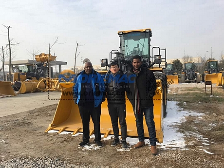 Sudan Client Visit Us for Wheel Loader_1