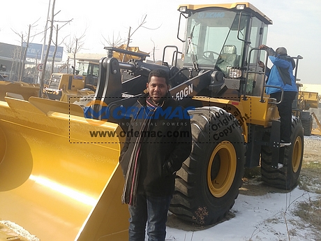 Sudan Client Visit Us for Wheel Loader_2