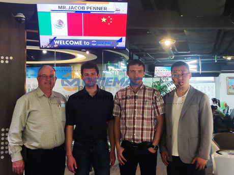 Mexico Clients Visited ORIEMAC Office and HELI Factory