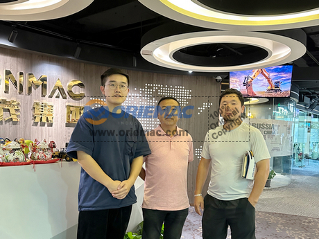 Mongolia Clients Visited ORIEMAC Office