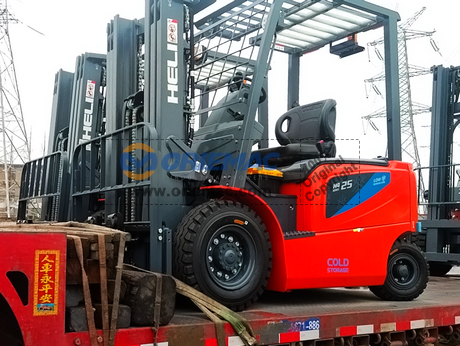 Russia - 2 Units HELI Electric Forklift CPD25-A3H4-M