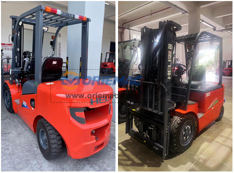 Barbados - 2 Units HELI CPCD30 Forklift