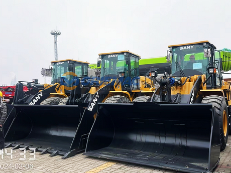 The UAE - 6 Units SANY SYL956H5 Wheel Loader