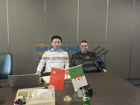 Algeria Client Visited ORIEMAC Office