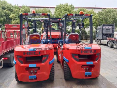 Philippines - 4 Units HELI CPCD35 Diesel Forklift