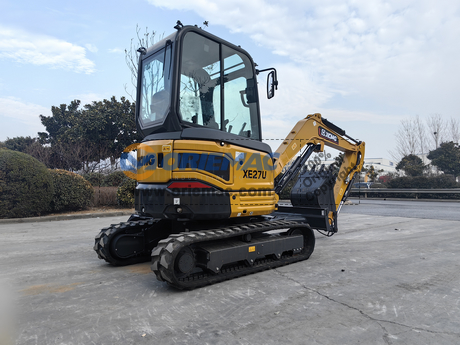 Serbia - 1 Unit LUTONG LTS208H Road Roller & 1 Unit XCMG XE27U Excavator & 1 Unit HELI CPCD35 Forklift