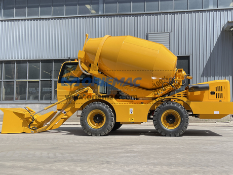 Seychelles - 1 Unit HONGYUAN HY400 Self Load Concrete Mixer Truck