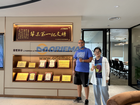 Algeria Client Visited ORIEMAC Office