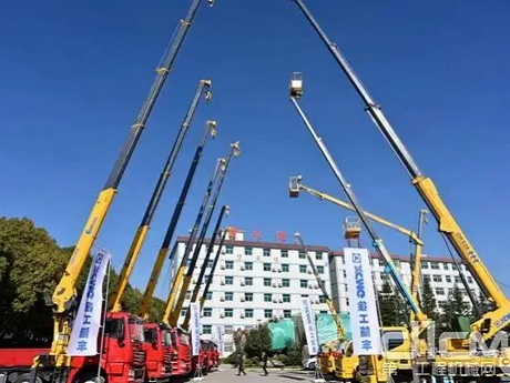 Aerial Work Truck Joint Operation Commonly Used Supporting Equipment to Share