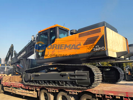 Algeria - 1 Unit HYUNDAI HX340HD Crawler Excavator