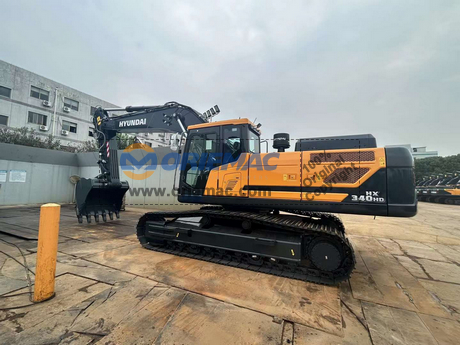 Algeria - 1 Unit HYUNDAI HX340HD Crawler Excavator