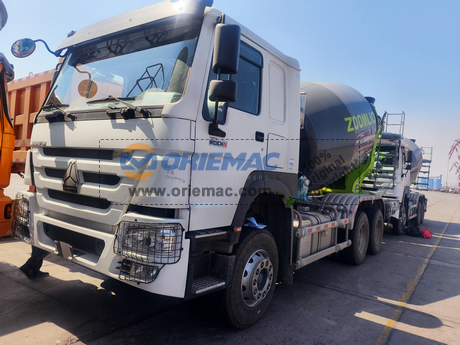 Algeria - 2 Units ZOOMLION G10V Concrete Mixer Truck