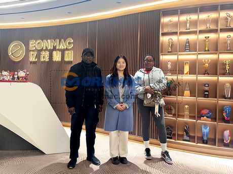 Mozambique Clients Visited ORIEMAC Office