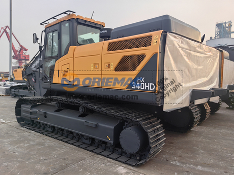 Algeria - 1 Unit HYUNDAI HX340HD Crawler Excavator