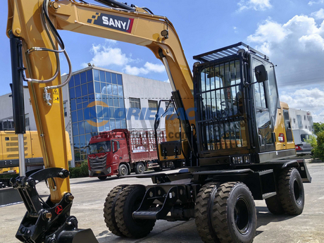 French Guiana - 1 Unit SANY SY75W Excavator