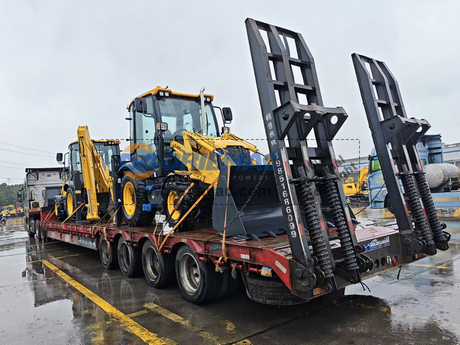 Mexico - 2 Units LIUGONG CLG777A Backhoe Loader