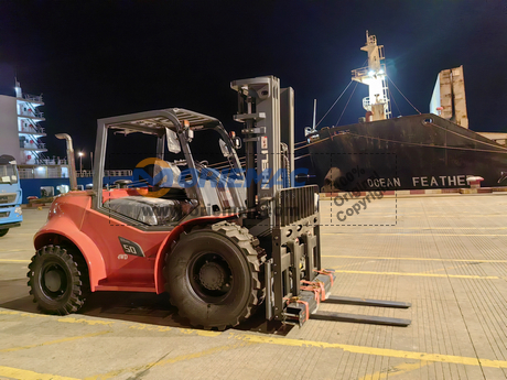 Algeria - 1 Unit XCMG XC948 Wheel Loader & HELI CPCD50 Forklift