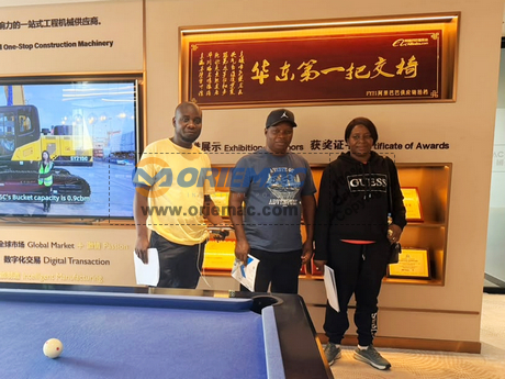 Zimbabwe Clients Visited ORIEMAC Office Zimbabwe Clients Visited ORIEMAC Office