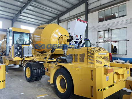 Algeria - 1 Unit XCMG SLM3500 Self-Load Concrete Mixer