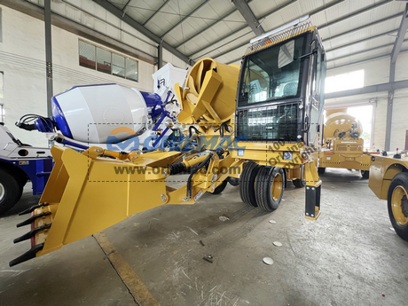 Algeria - 1 Unit XCMG SLM3500 Self-Load Concrete Mixer